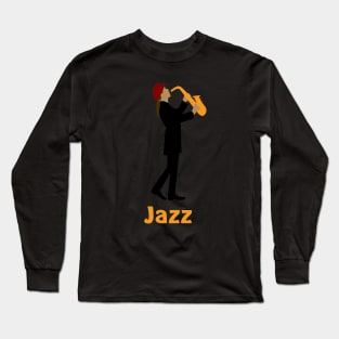 Saxophonist Long Sleeve T-Shirt